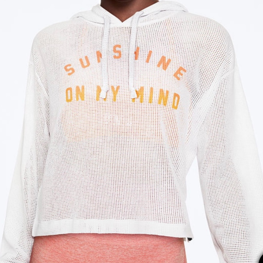 Victoria Secret Pink Mesh Hoodie
